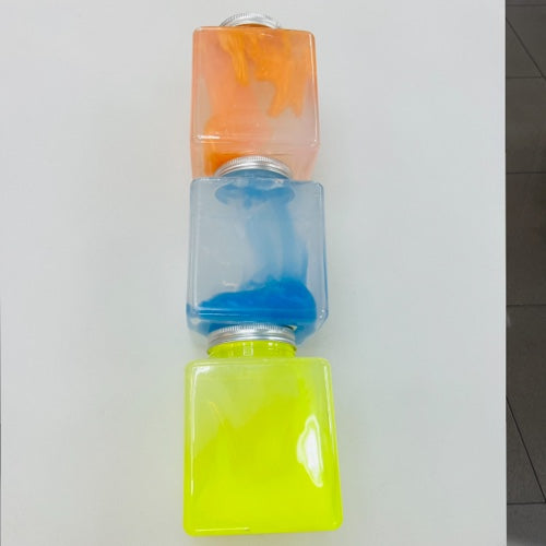 Slime botella cuadrada