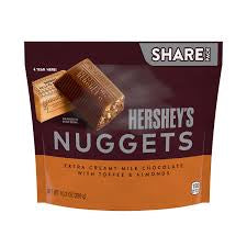 Hersheys nuggets extra creamy 289gr