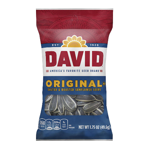 Semillas de girasol David 49.6gr