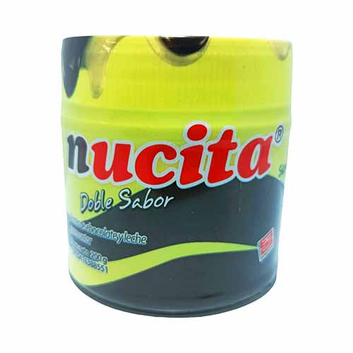 Nucita doble sabor pote 200 gr