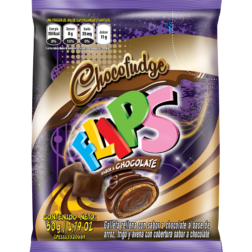 Flips choco fudge 50gr