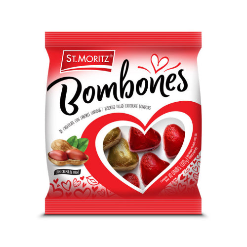 Bombones corazon 10 und St Moritz