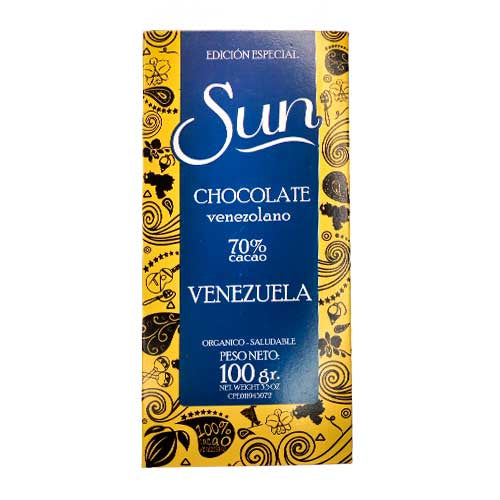 Choco Venezuela Sun 100gr
