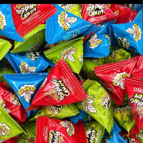 Warheads sour popping candy piramide
