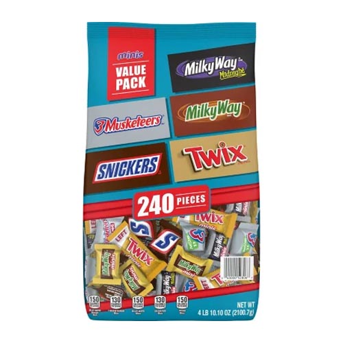 Choco mini variado 240und