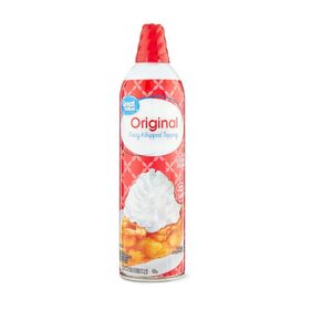Crema chantilly Great value 368 gr
