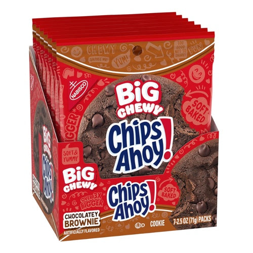 Chips ahoy big chewy brownie 71gr14