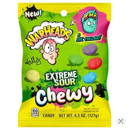 Warheads chewy extreme 127gr