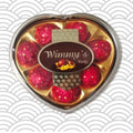 Bombones corazon 8und rojo