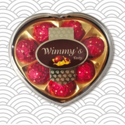 Bombones corazon 8und rojo