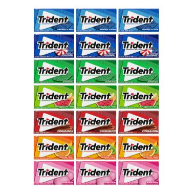 Chicle Trident Und