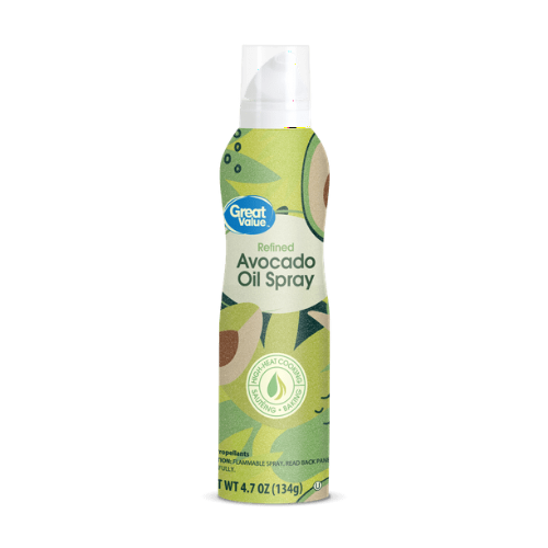 Aceite de aguacate spray Great Value 134 gr