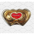 Bombones mini corazon 2und dorado