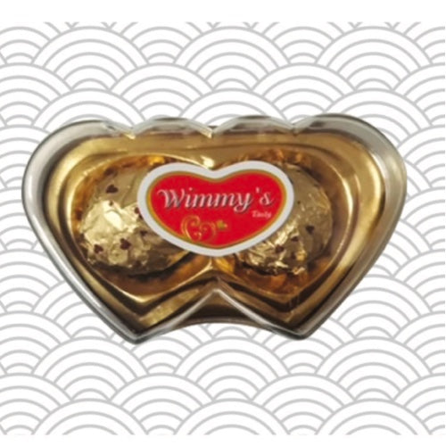 Bombones mini corazon 2und dorado