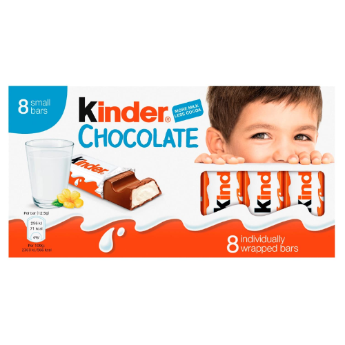 Kinder choco 8 und