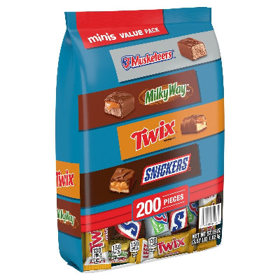 Chocolate mini variados 200und