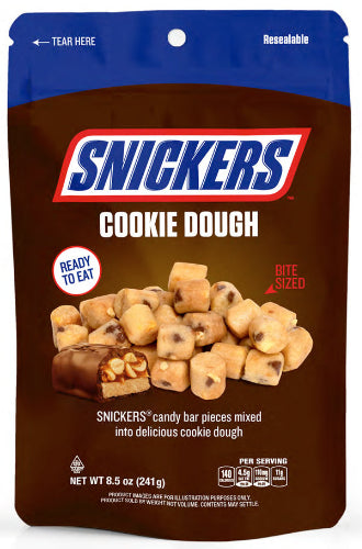 Snickers edible cookies dough