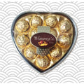 Bombones corazon 12und dorado