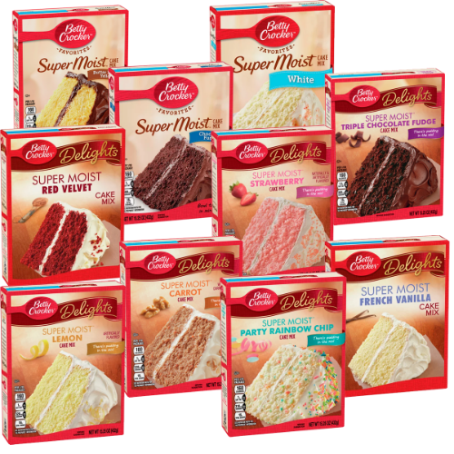 Mezcla torta Betty Crocker